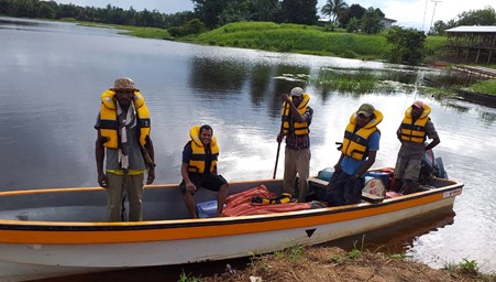 The installation team departing Ali_Photo credit_SDP_Papua Nwe Guinea_Kacific satellite internet