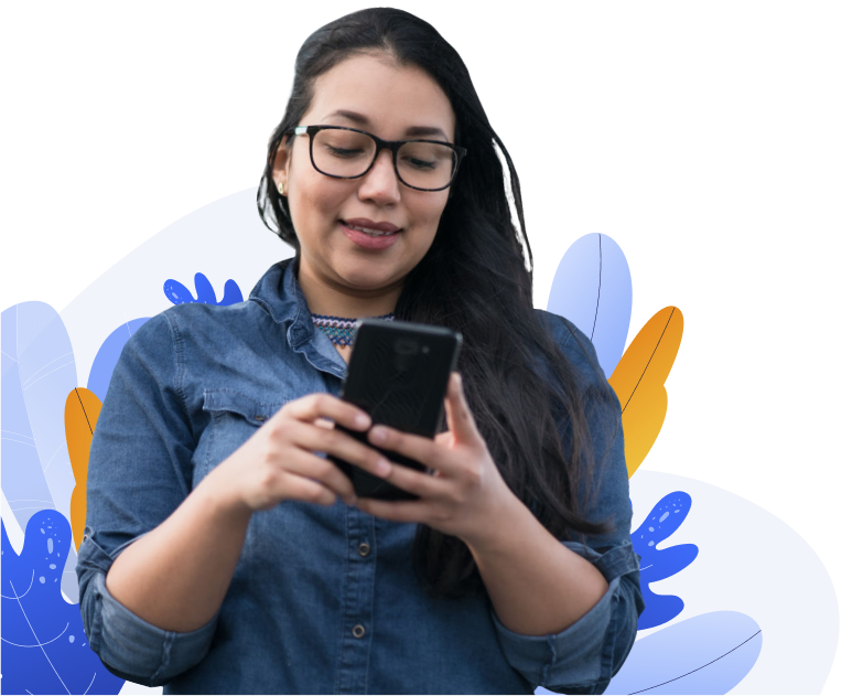 Contact call-to-action graphic for Kacific.