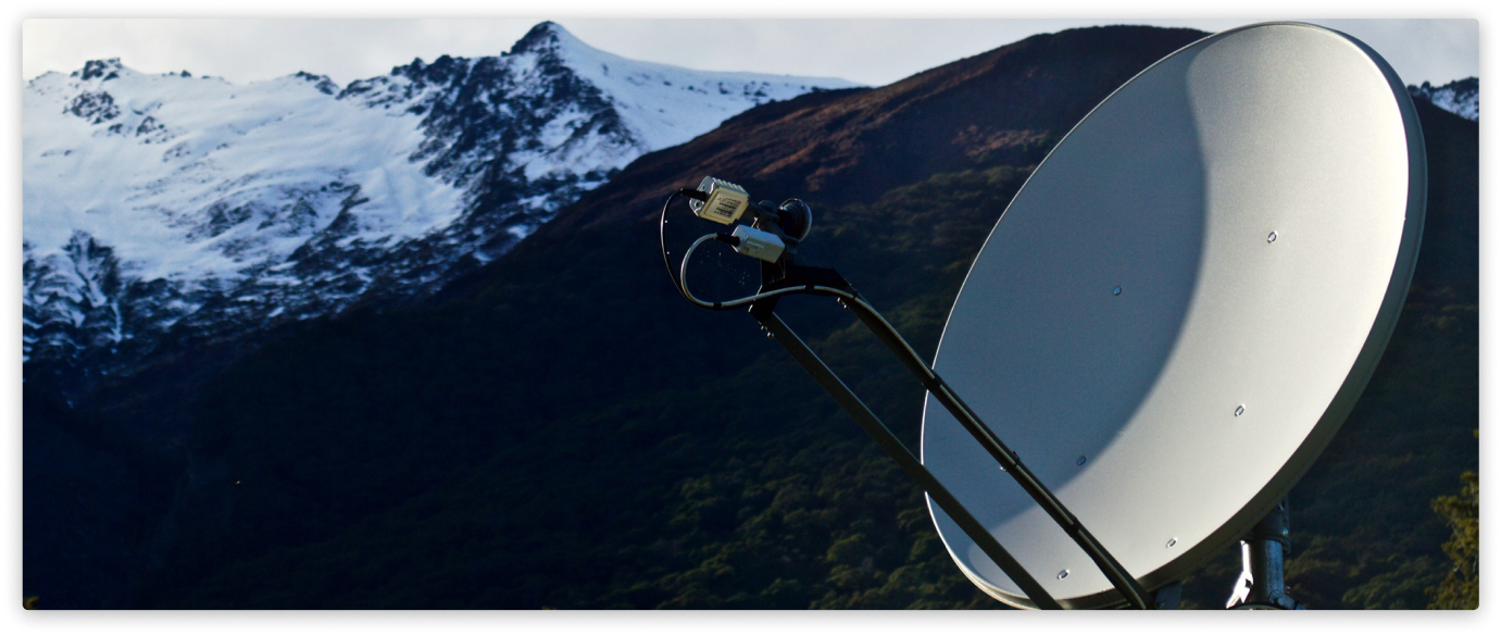 Banner showcasing Kacific's broadband services.