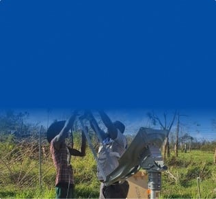 Kacific's mission graphic emphasizing connectivity for mobile view