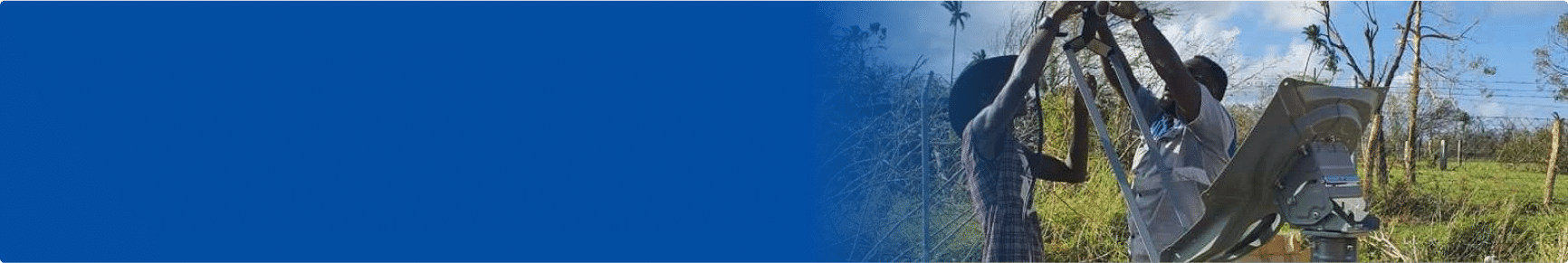 Kacific's mission graphic emphasizing connectivity for desktop view