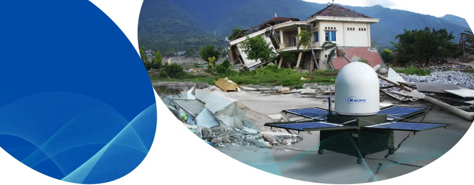 CommsBox Ultra banner promoting enhanced broadband solutions by Kacific.