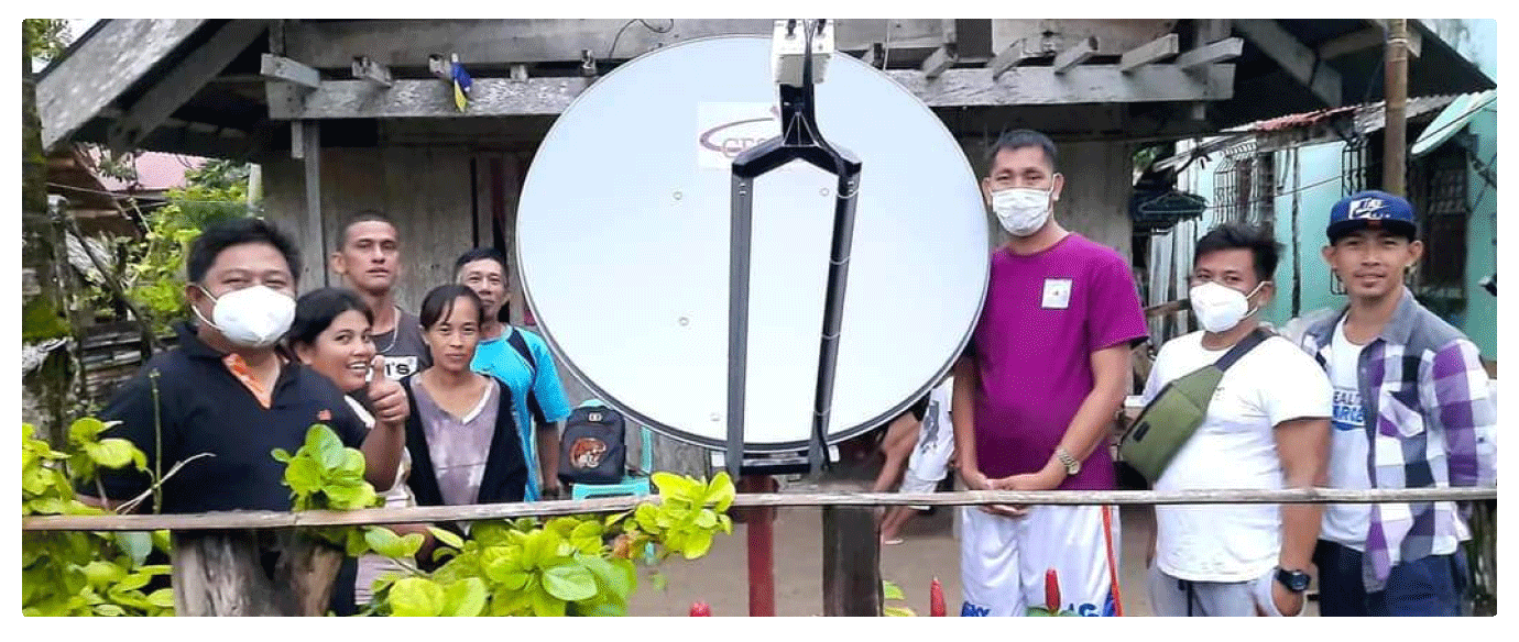 Banner showcasing Kacific's broadband services.
