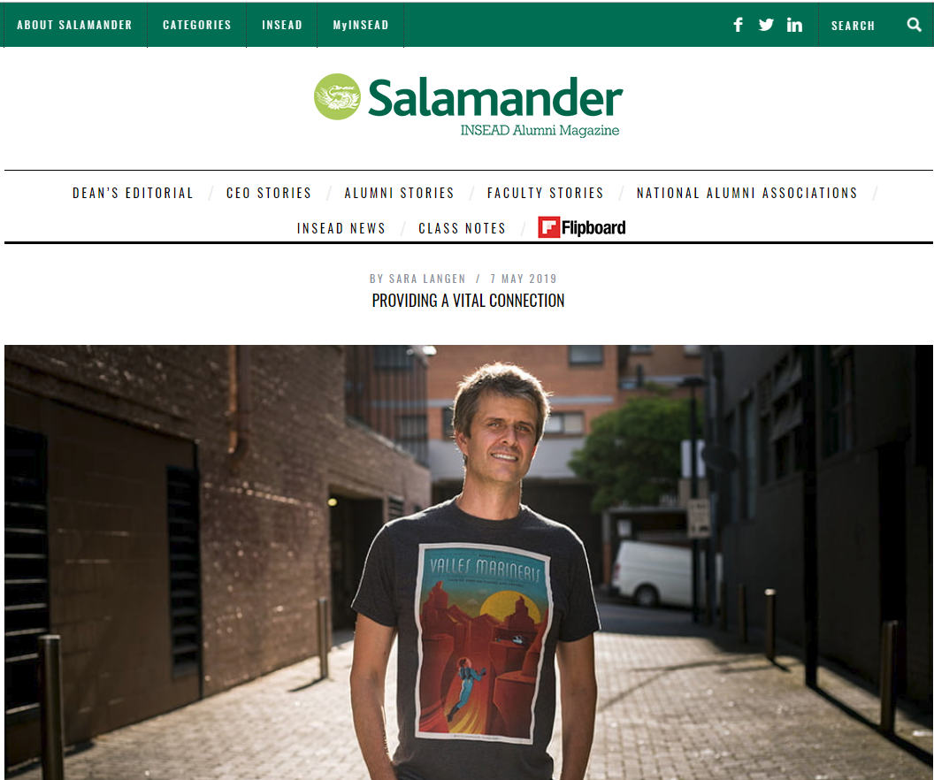 Christian Shares Personal Journey With Salamander Magazine