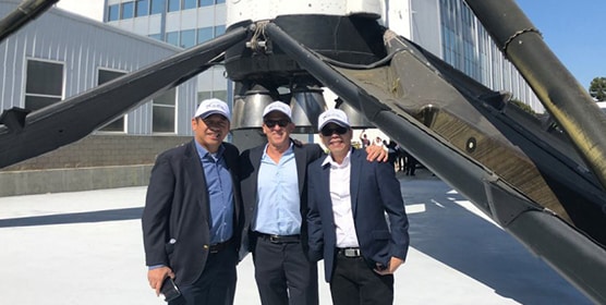 Philippines VIPs Mark Milestones in the Construction of Kacific