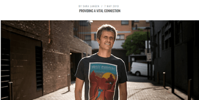 Christian Shares Personal Journey With Salamander Magazine