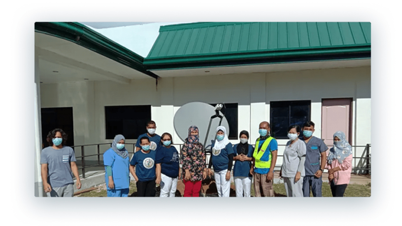 providing satellite internet coverage in rural areas