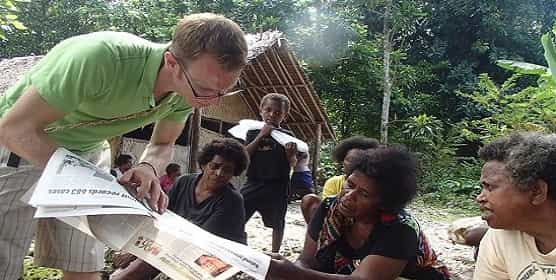 Steve Cullen, Kacific’s Regional Director for Vanuatu