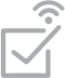 Icon depicting robust network connectivity