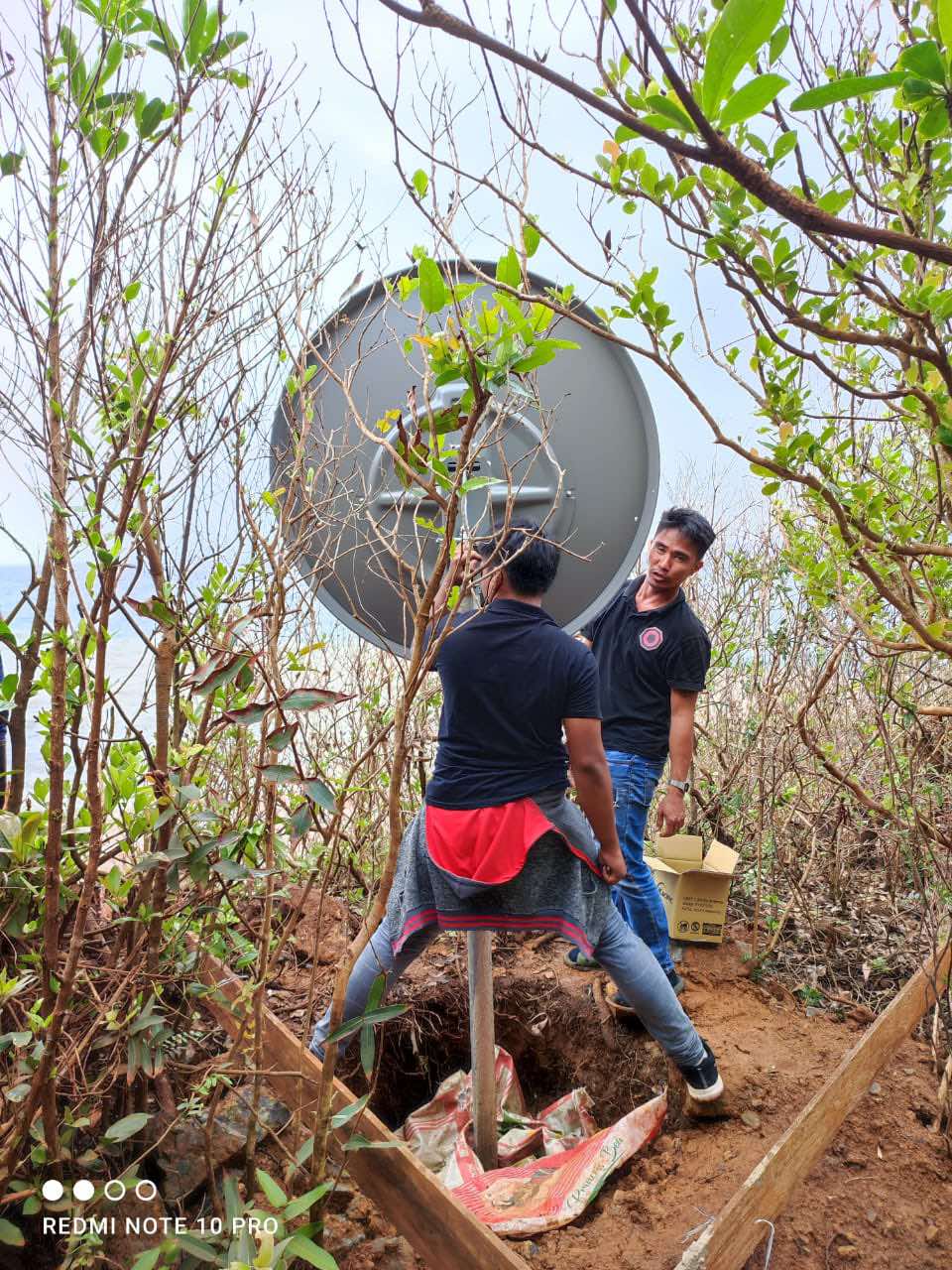 remote mining internet satellite